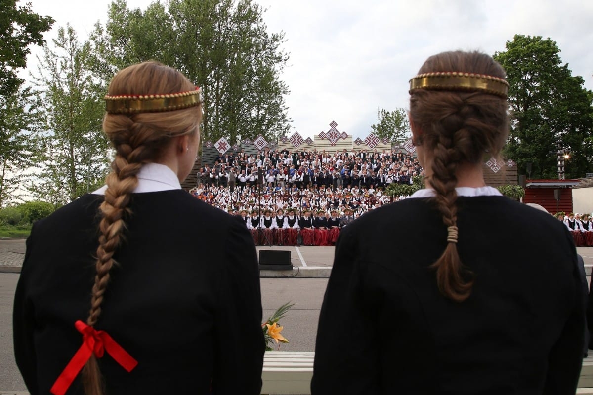 XXVI Vispārejo latviešu Dziesmu un XVI Deju svētku ieskaņas koncerts Jēkabpilī