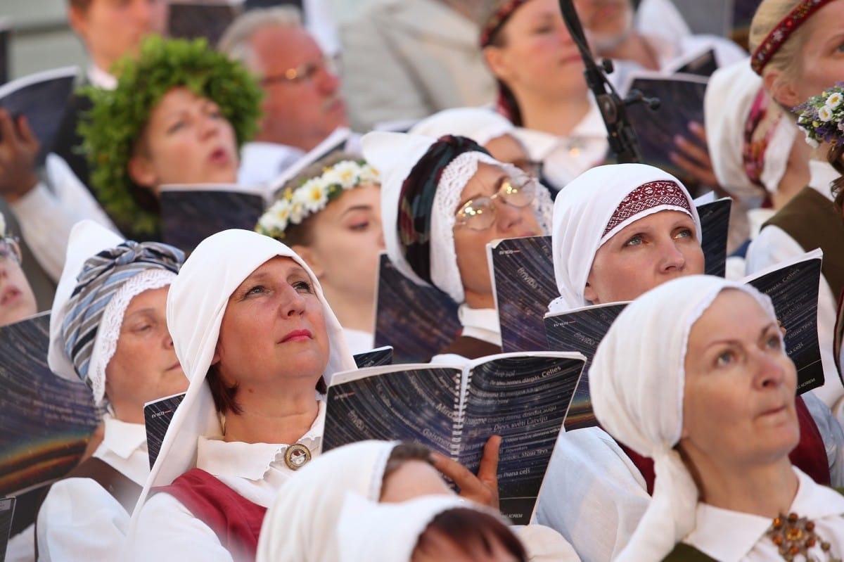 XXVI Vispārejo latviešu Dziesmu un XVI Deju svētku ieskaņas koncerts Jēkabpilī