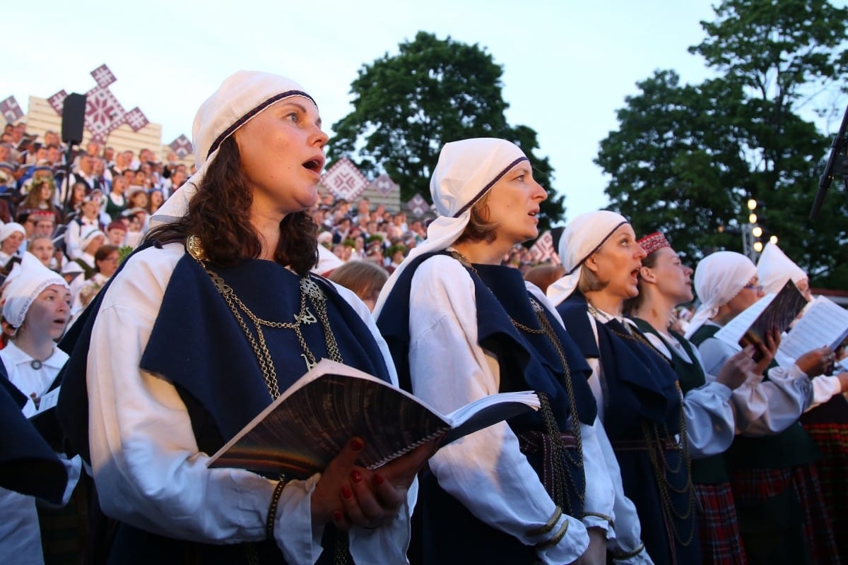 XXVI Vispārejo latviešu Dziesmu un XVI Deju svētku ieskaņas koncerts Jēkabpilī