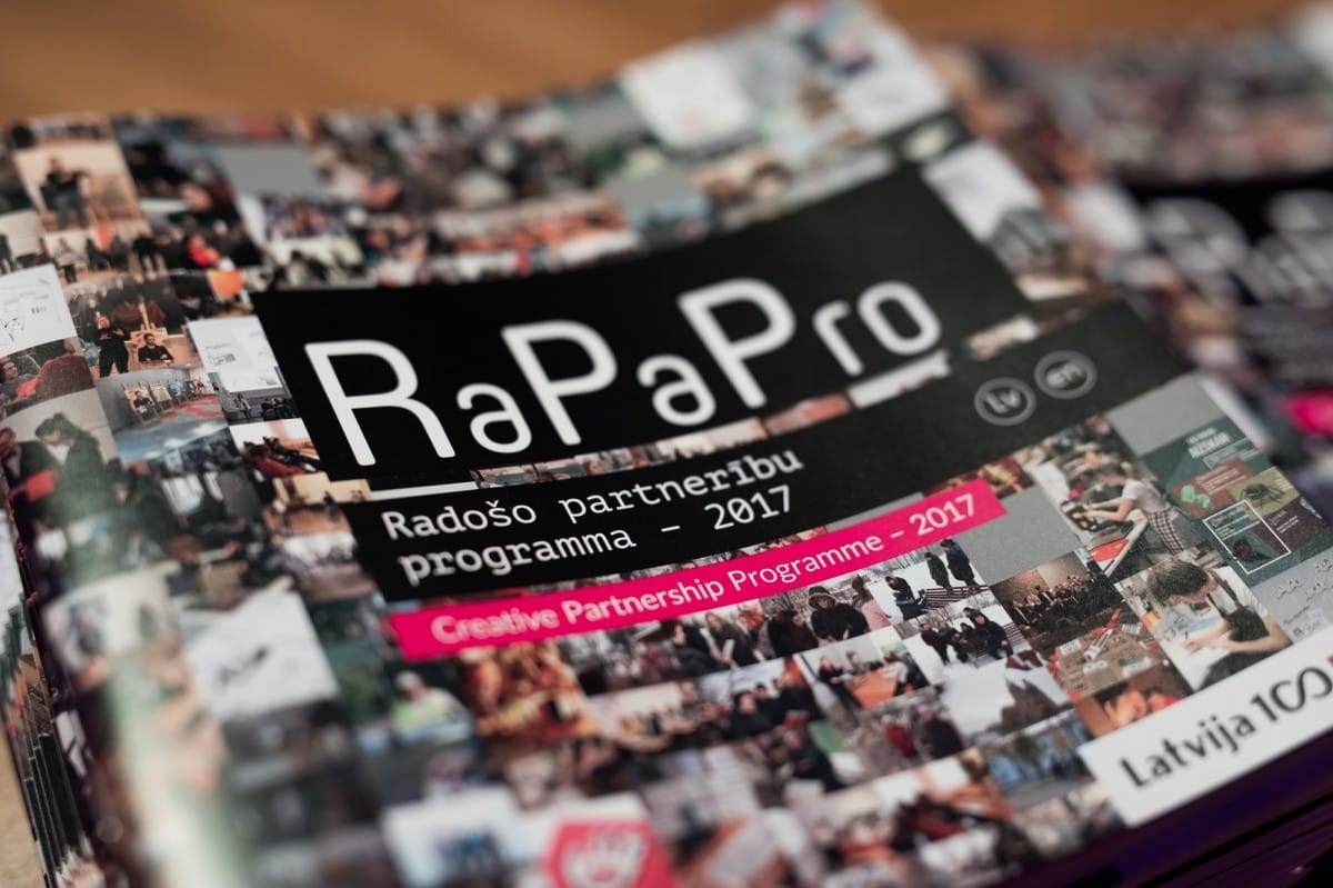 RaPaPro trešās grāmatas atvēršana