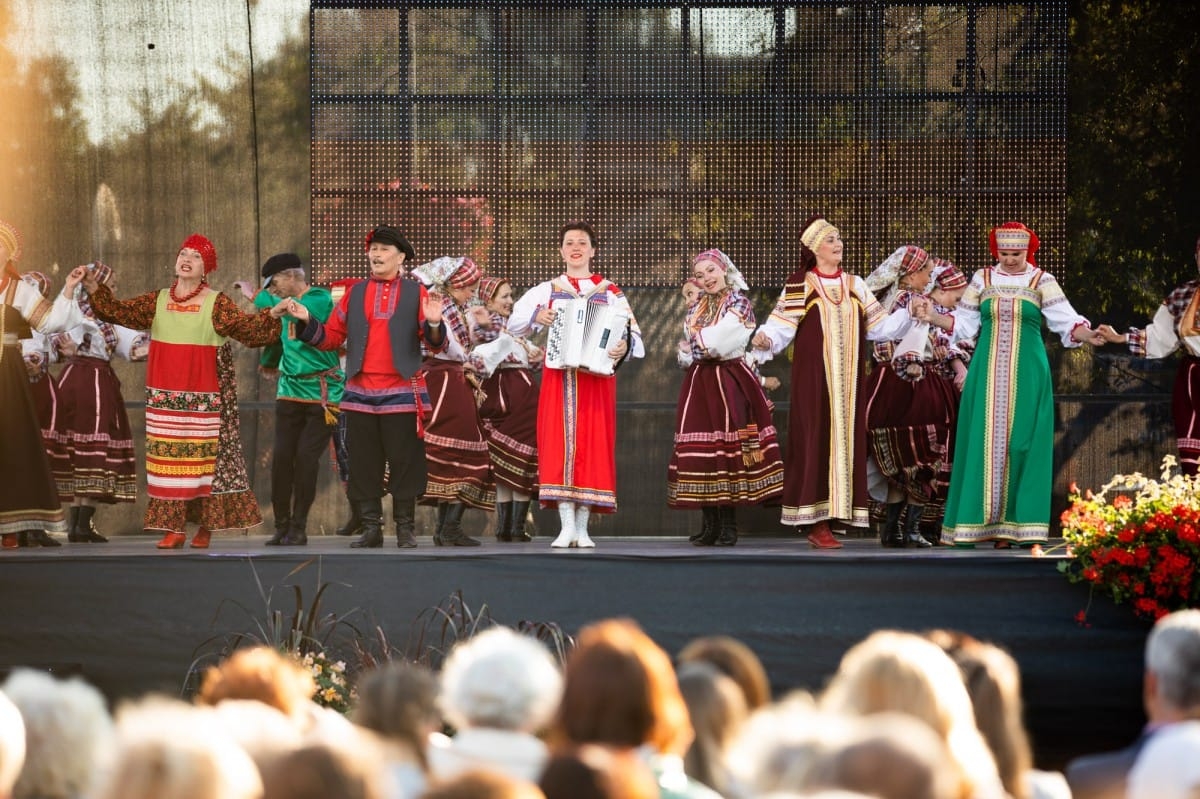 IX Starptautiskā tautas deju festivāla "Sudmaliņas" noslēguma koncerts Liepājā