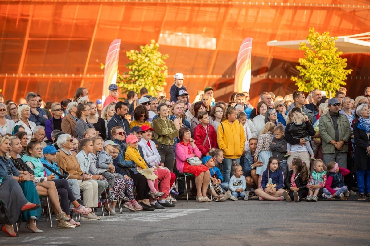 IX Starptautiskā tautas deju festivāla "Sudmaliņas" noslēguma koncerts Liepājā