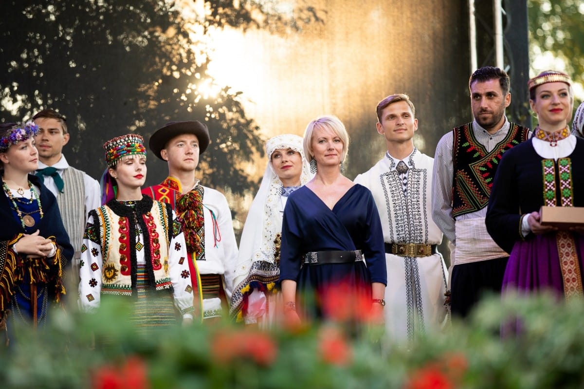 IX Starptautiskā tautas deju festivāla "Sudmaliņas" noslēguma koncerts Liepājā
