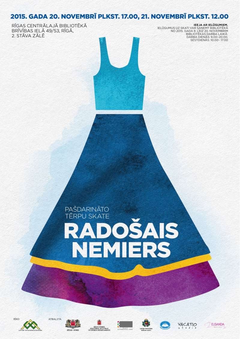 Pašdarināto tērpu skate „Radošais nemiers”