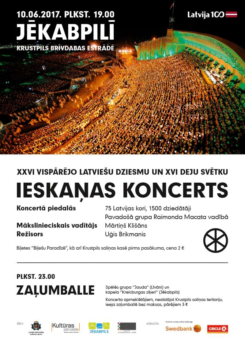 Dziesmu svētku Ieskaņas (modelēšanas) koncerts