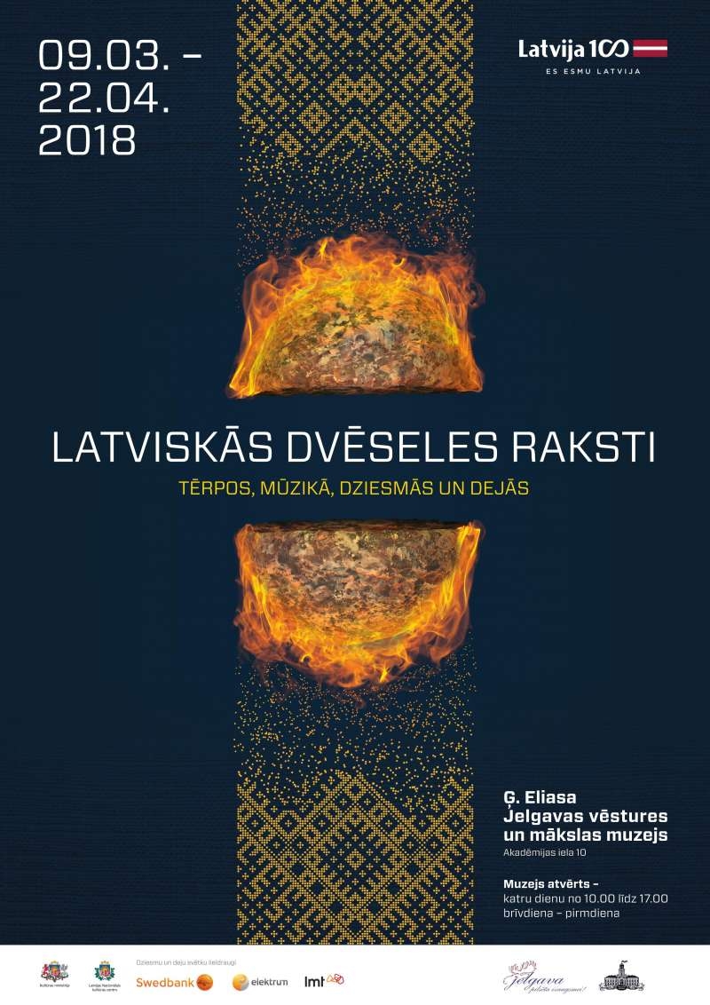 Dziesmu un deju svētku tradīcijai veltīta izstāde „Latviskās dvēseles raksti”