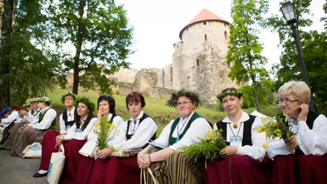 Koncerts Cēsu Pils parka estrādē