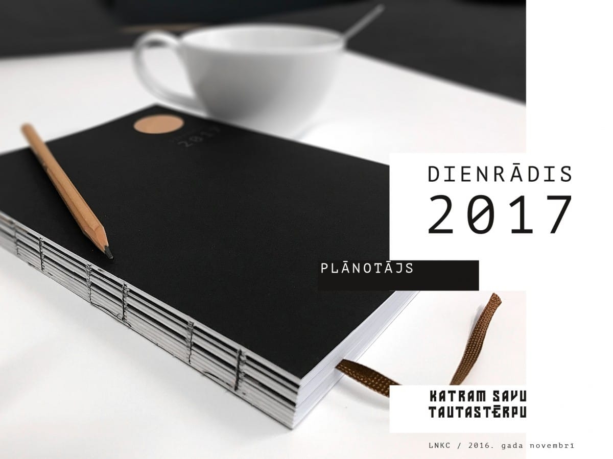 Kalendārs un plānotājs "Dienrādis 2017"