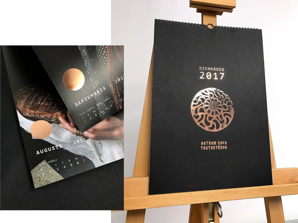 Kalendārs un plānotājs "Dienrādis 2017"