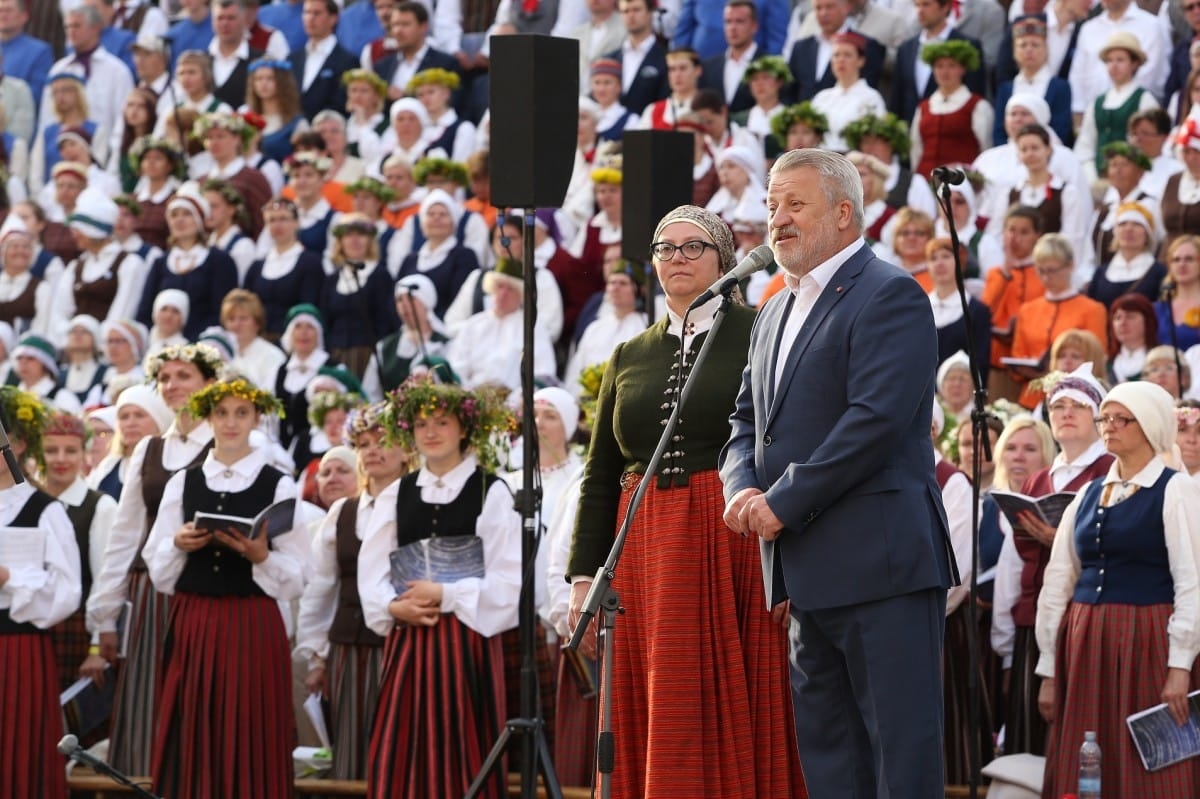 XXVI Vispārejo latviešu Dziesmu un XVI Deju svētku ieskaņas koncerts Jēkabpilī