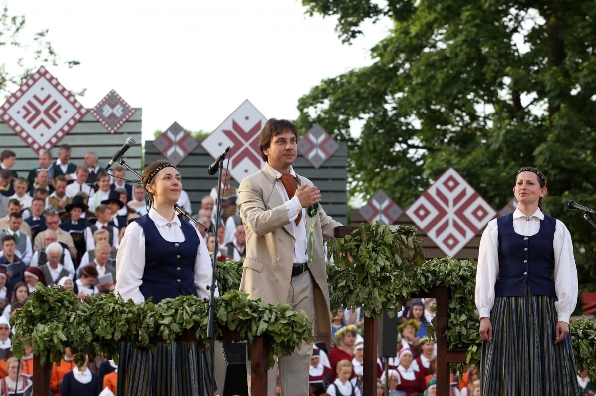 XXVI Vispārejo latviešu Dziesmu un XVI Deju svētku ieskaņas koncerts Jēkabpilī