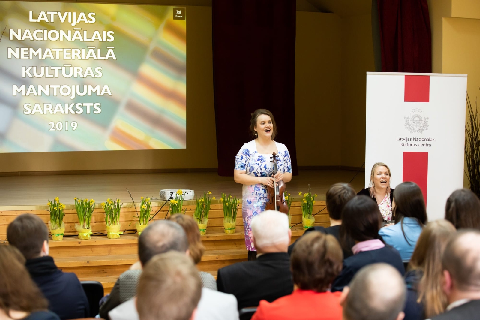Apliecinājumu par vērtību iekļaušanu Latvijas Nacionālā nemateriālā kultūras mantojuma sarakstā pasniegšanas pasākums 2019