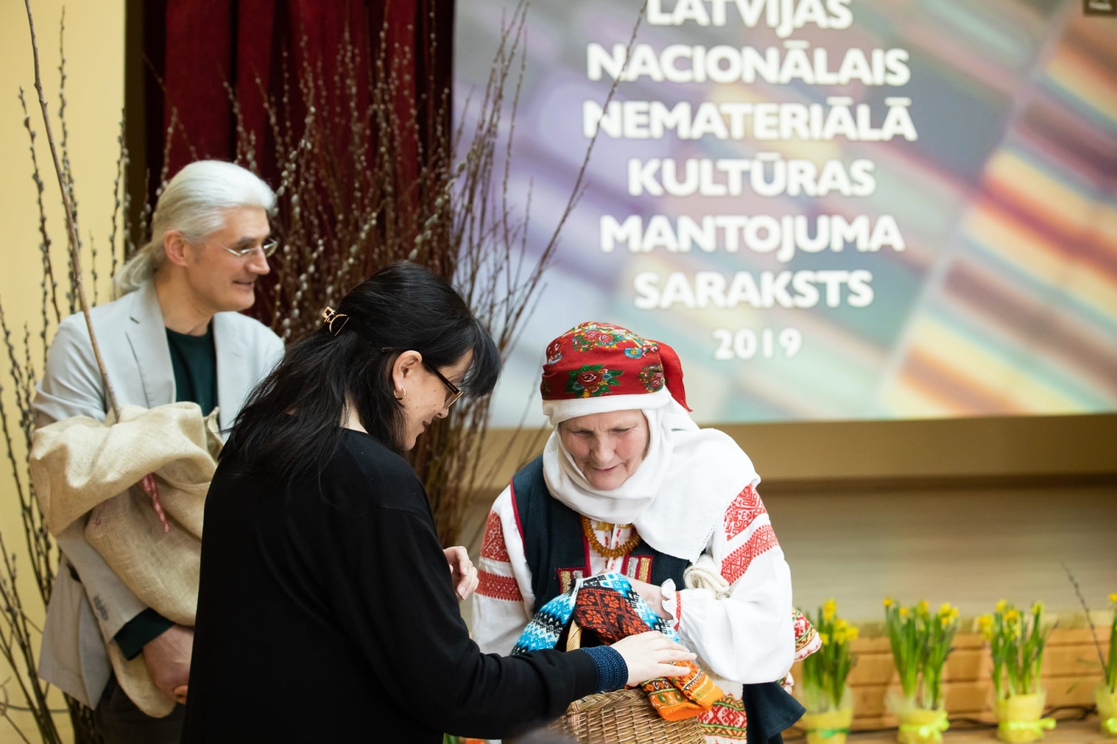 Apliecinājumu par vērtību iekļaušanu Latvijas Nacionālā nemateriālā kultūras mantojuma sarakstā pasniegšanas pasākums 2019