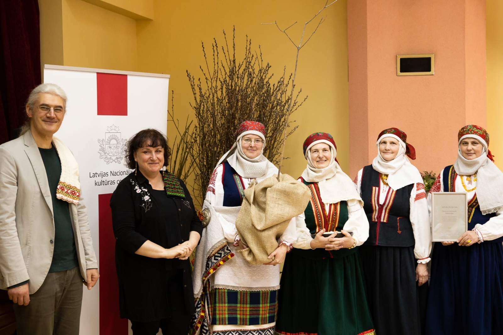 Apliecinājumu par vērtību iekļaušanu Latvijas Nacionālā nemateriālā kultūras mantojuma sarakstā pasniegšanas pasākums 2019