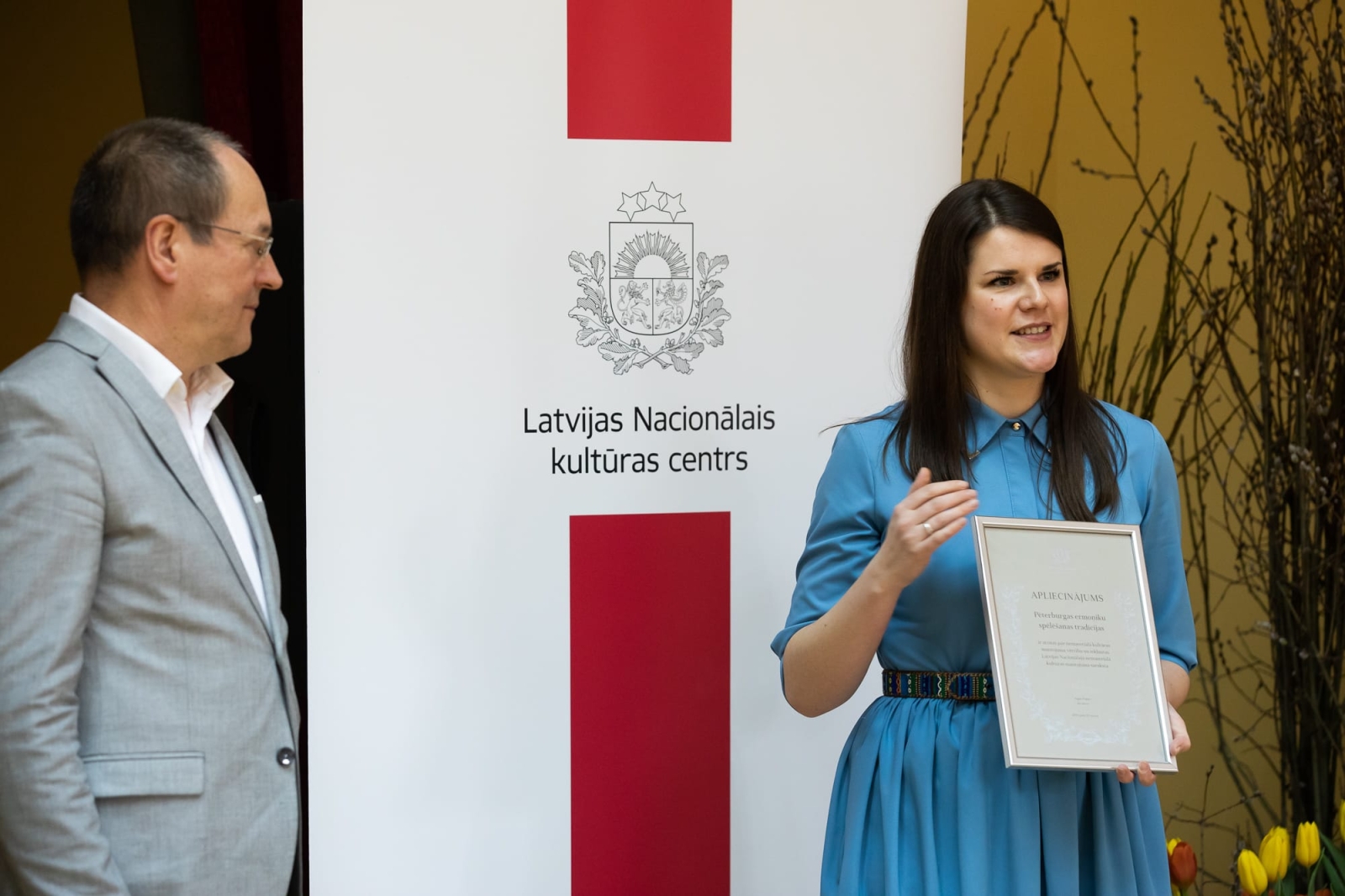 Apliecinājumu par vērtību iekļaušanu Latvijas Nacionālā nemateriālā kultūras mantojuma sarakstā pasniegšanas pasākums 2019