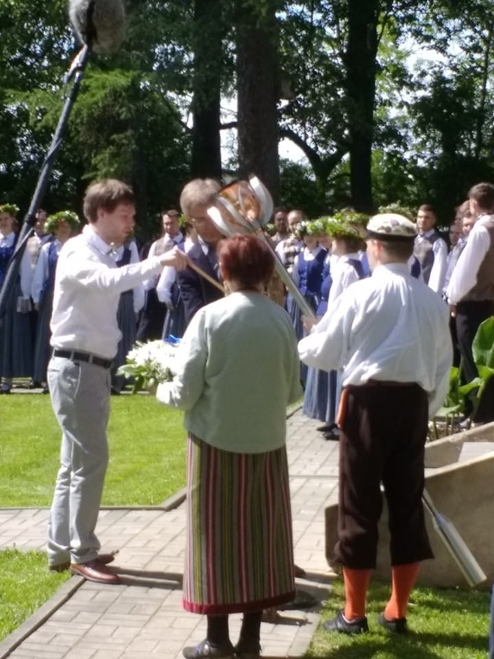 Latviešu – igauņu Dziesmu diena “Kroņu pinējs”. Jānim Cimzem - 205.