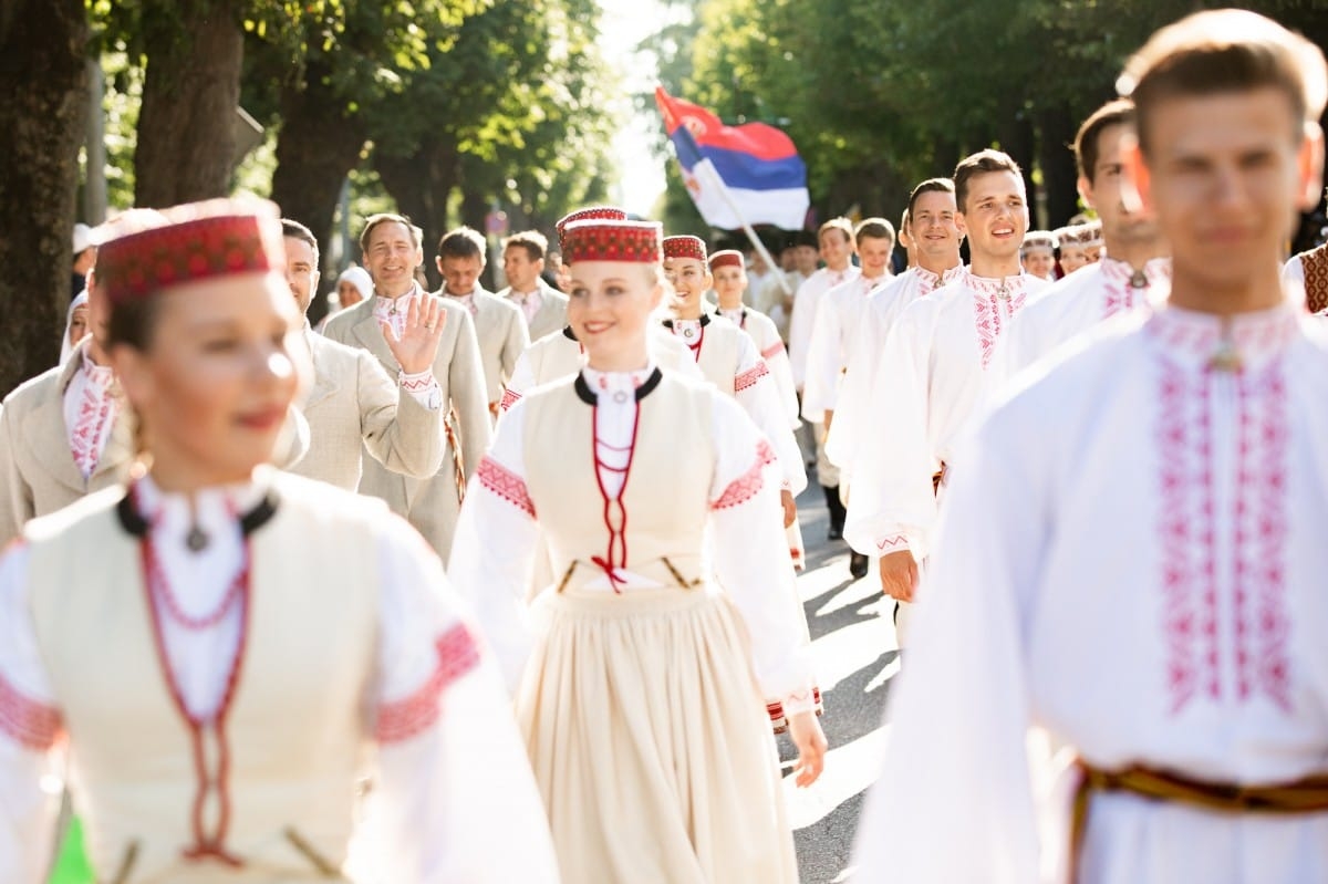 IX Starptautiskā tautas deju festivāla "Sudmaliņas" noslēguma koncerts Liepājā