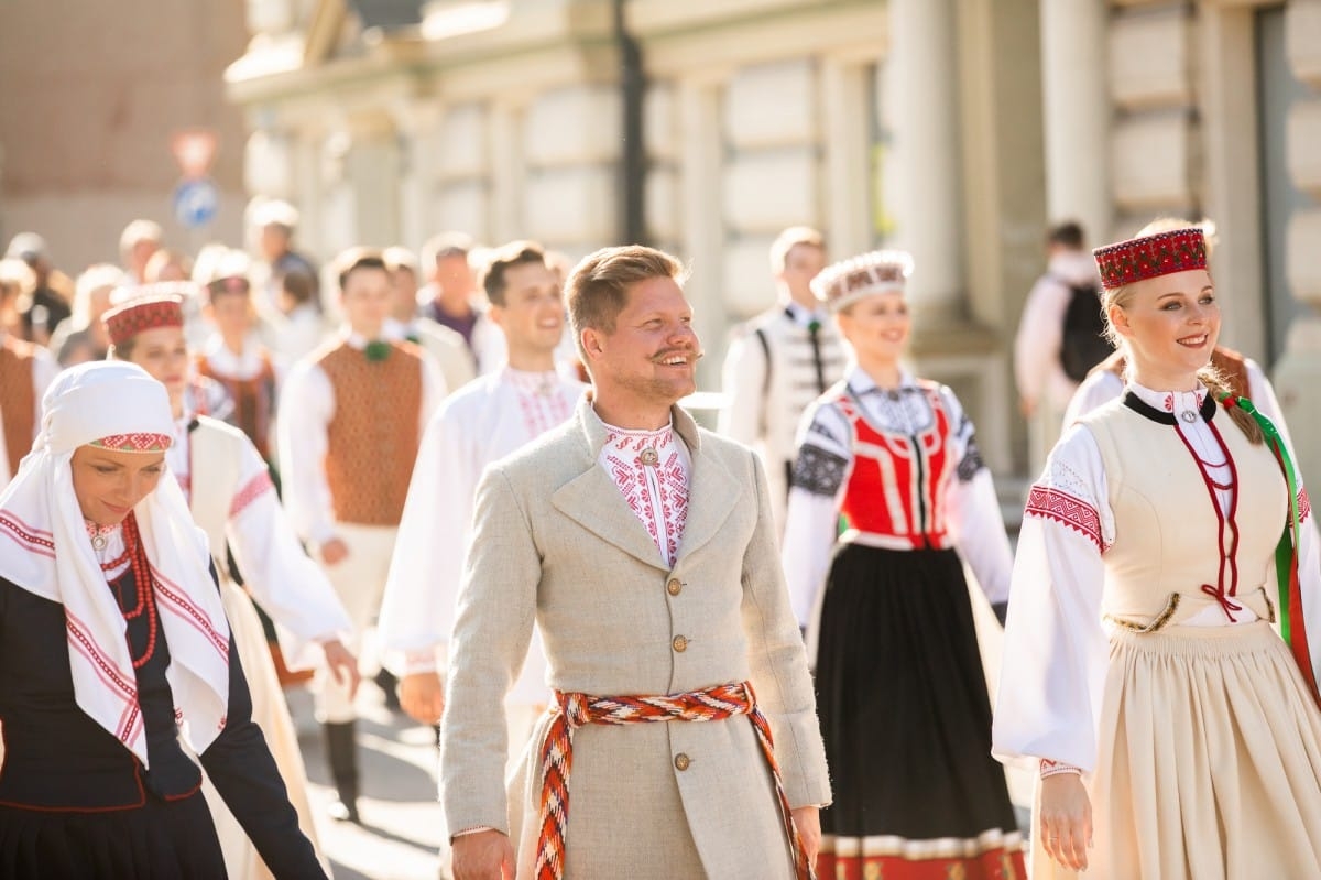 IX Starptautiskā tautas deju festivāla "Sudmaliņas" noslēguma koncerts Liepājā