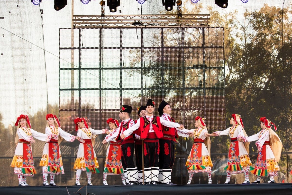 IX Starptautiskā tautas deju festivāla "Sudmaliņas" noslēguma koncerts Liepājā