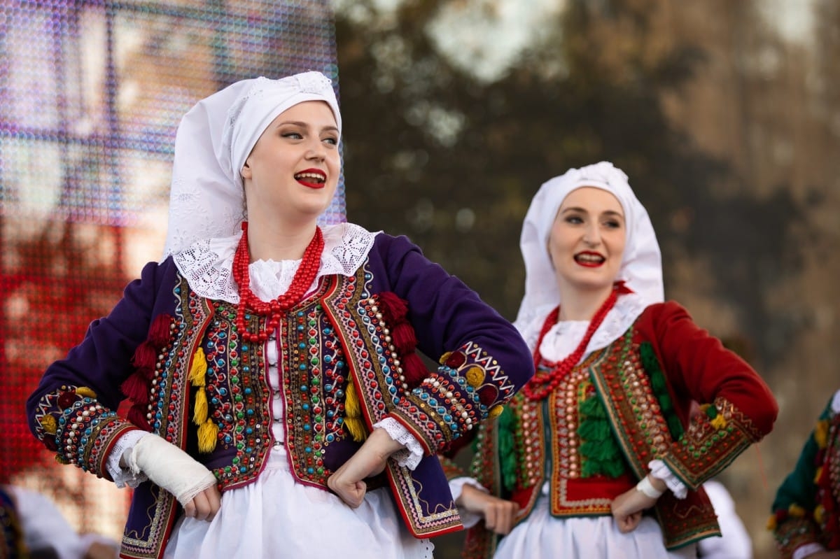 IX Starptautiskā tautas deju festivāla "Sudmaliņas" noslēguma koncerts Liepājā