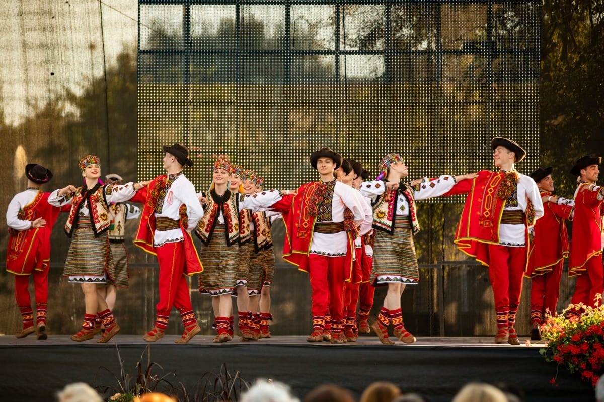 IX Starptautiskā tautas deju festivāla "Sudmaliņas" noslēguma koncerts Liepājā