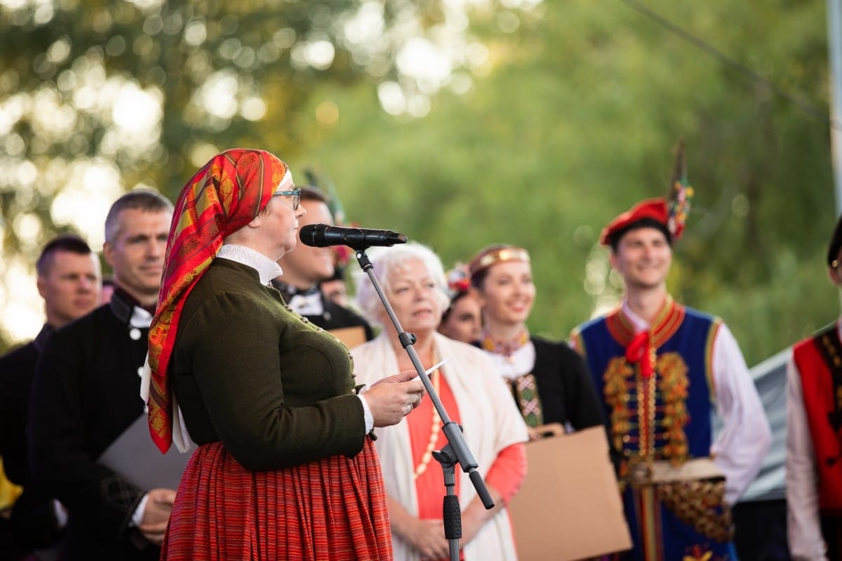 IX Starptautiskā tautas deju festivāla "Sudmaliņas" noslēguma koncerts Liepājā