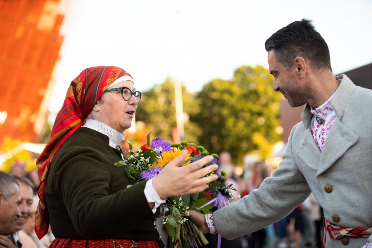 IX Starptautiskā tautas deju festivāla "Sudmaliņas" noslēguma koncerts Liepājā