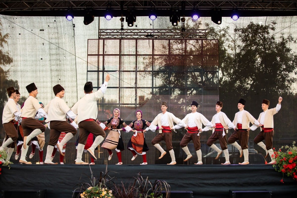 IX Starptautiskā tautas deju festivāla "Sudmaliņas" noslēguma koncerts Liepājā